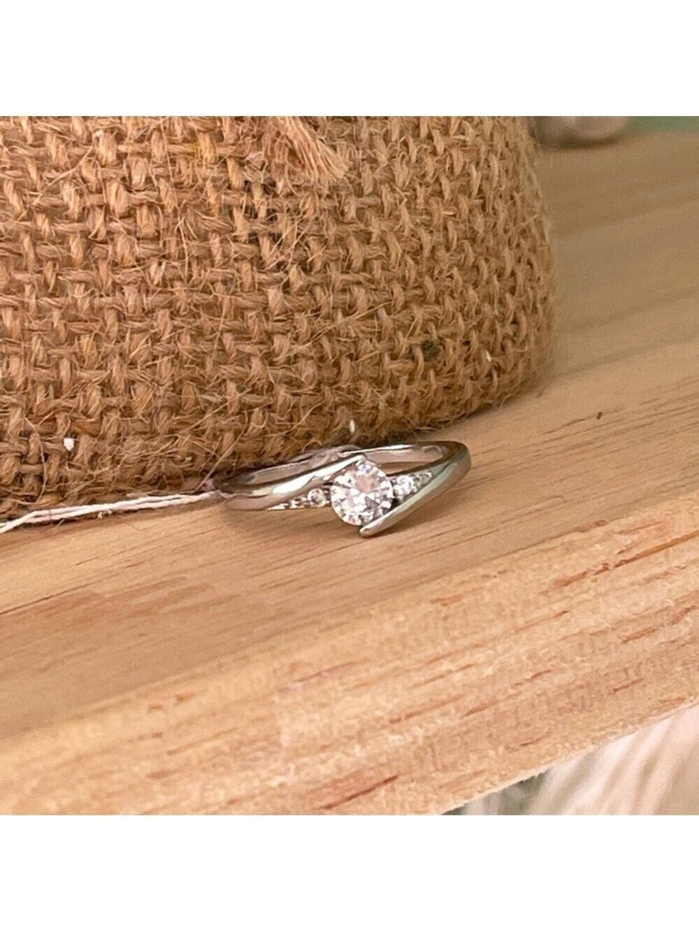 New Sterling Silver 925 Stamped Ring - Picture 1 of 4
